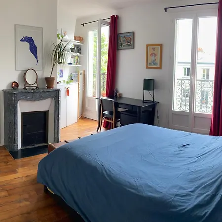 54m2 Quartier Jourdain 75020 Etage 5 Sans Ascenseur Appartamento Parigi