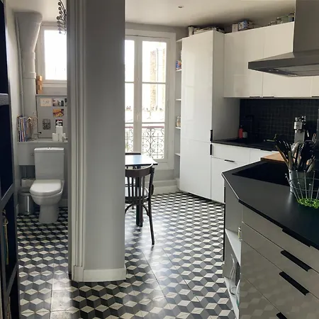 54m2 Quartier Jourdain 75020 Etage 5 Sans Ascenseur Appartamento *