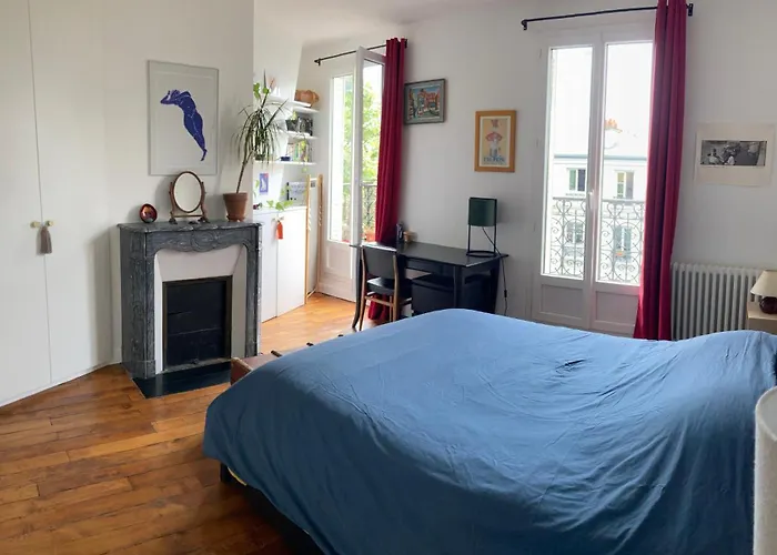 54m2 Quartier Jourdain 75020 Etage 5 Sans Ascenseur Lejlighed Paris