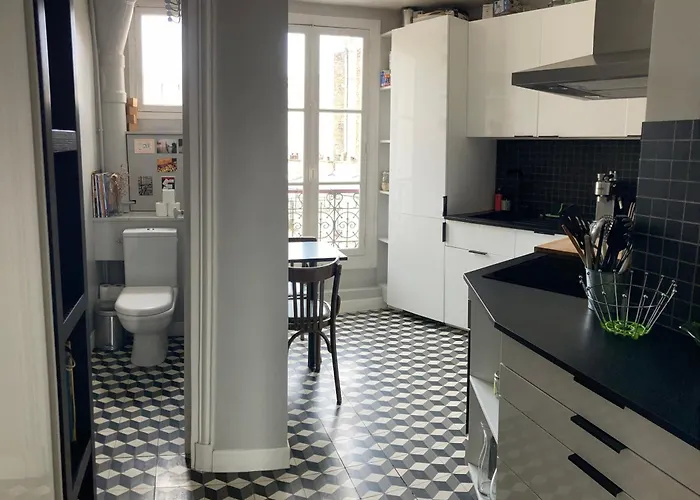 54m2 Quartier Jourdain 75020 Etage 5 Sans Ascenseur Lejlighed *